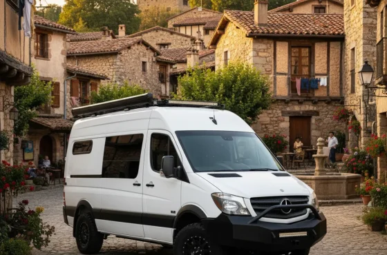 Custom Mercedes Benz Overland Sprinter Van