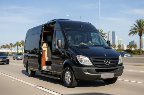 Custom Mercedes CEO Mobile Office Sprinter Van