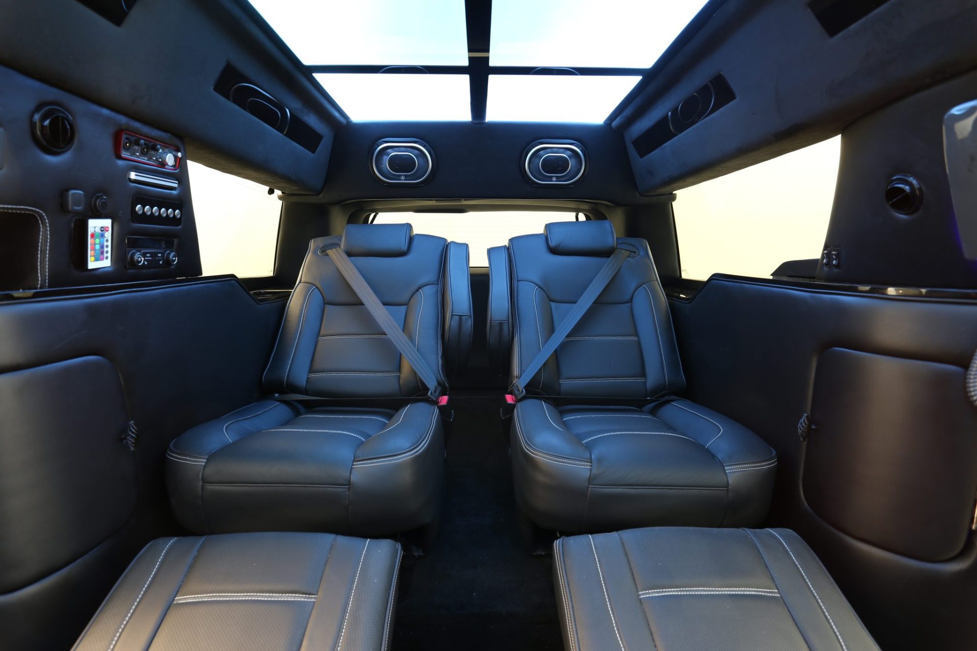 GMC Denali XL CEO Mobile Office Limousine - Interior Photo #5