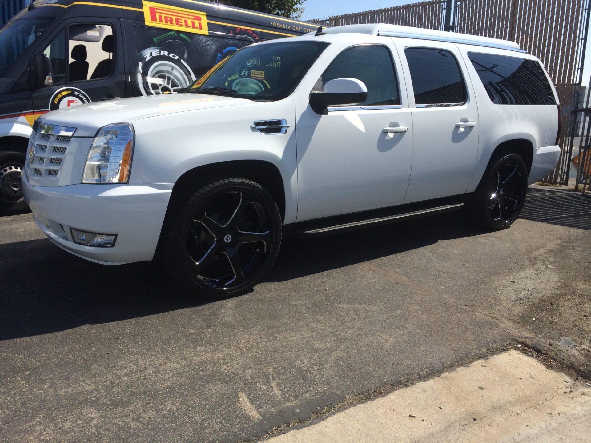 Cadillac Escalade ESV Executive Office Limousine - Production Photo #1