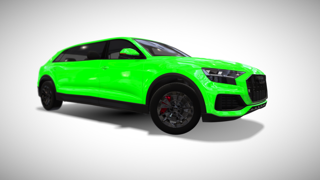 Green Audi Q8 Limousine - Exterior Photo #5