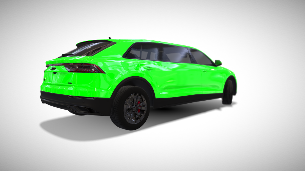 Green Audi Q8 Limousine - Exterior Photo #4