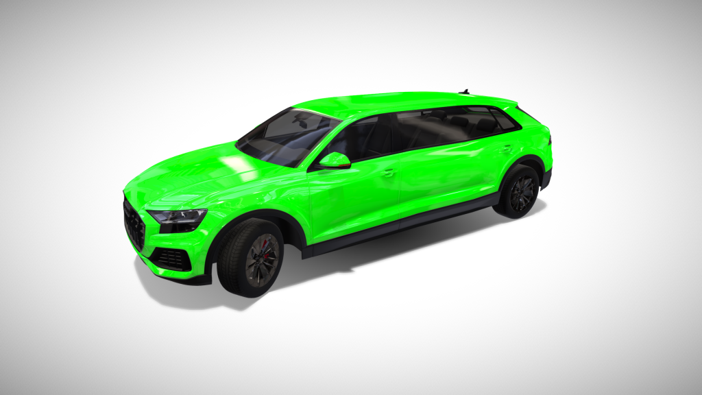 Green Audi Q8 Limousine - Exterior Photo #2