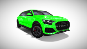 Green Audi Q8 Limousine - Exterior Photo #1