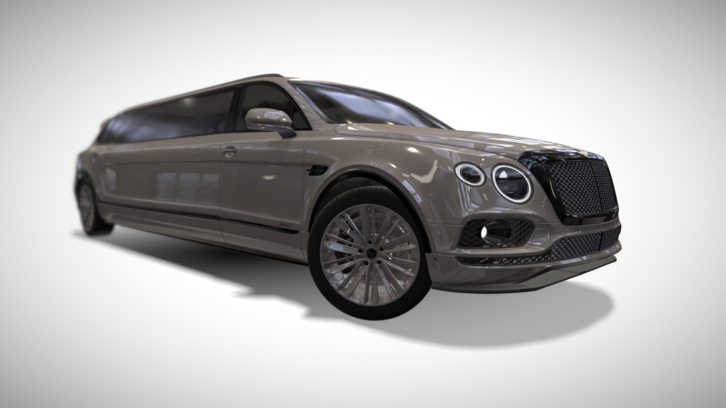 Grey Bentley Bentayga Limousine - Exterior Photo #4