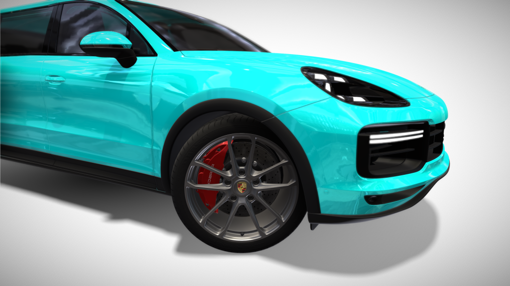 Cyan Porsche Cayenne Limousine - Exterior Photo #7