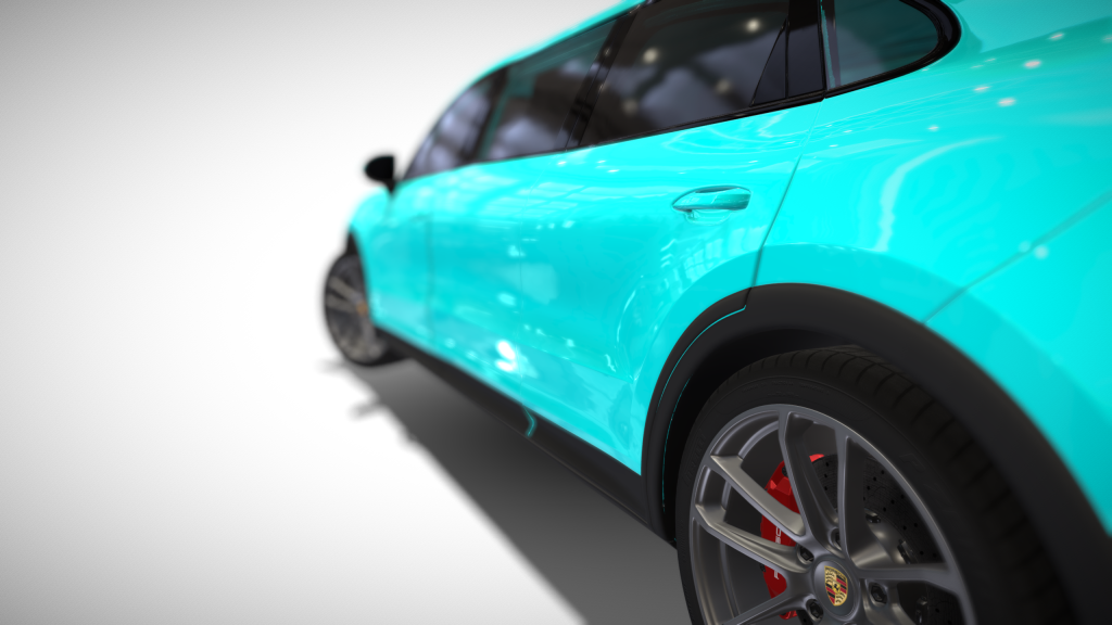 Cyan Porsche Cayenne Limousine - Exterior Photo #5