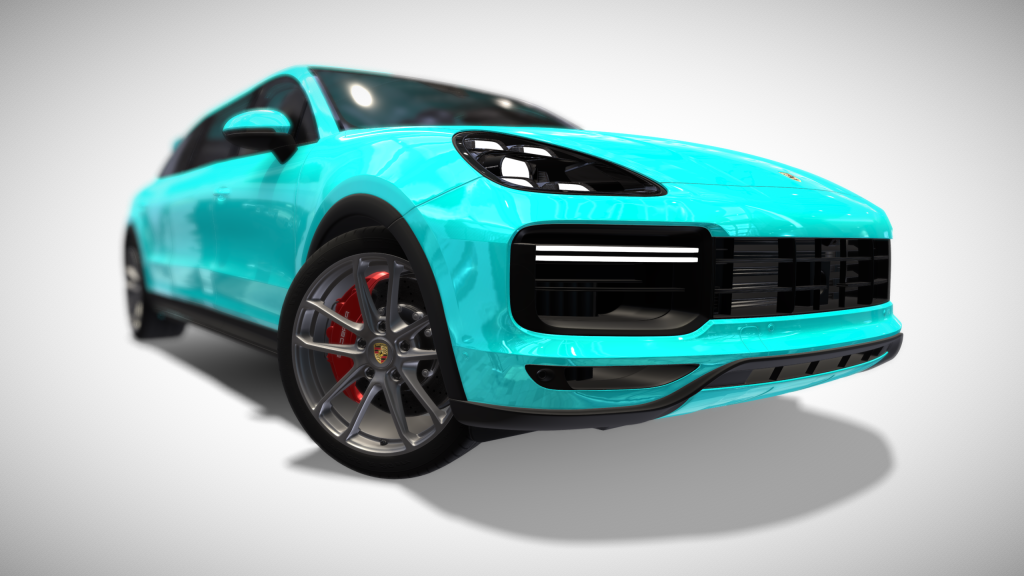 Cyan Porsche Cayenne Limousine - Exterior Photo #2