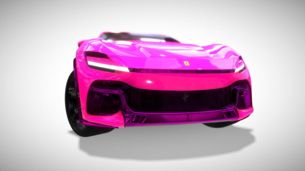 Candy Pink Ferrari Purosangue Limousine - Exterior Photo #6