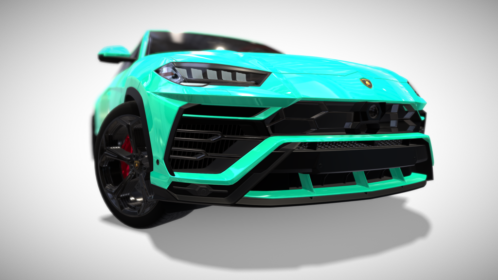 Cyan Lamborghini Urus Limousine - Exterior Photo #6