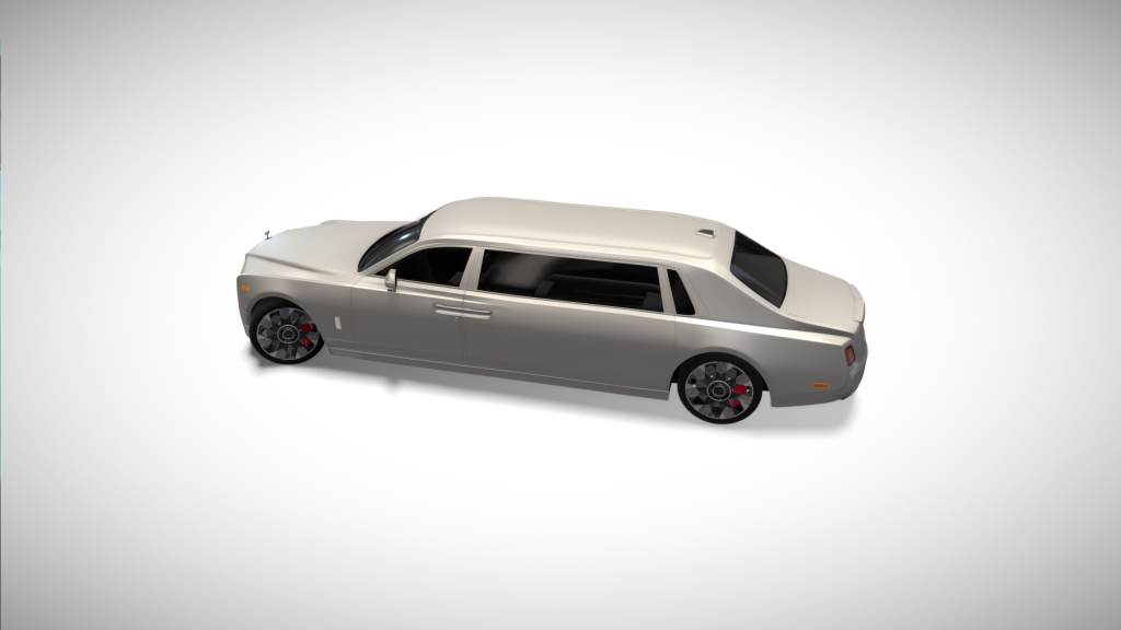 Orange Rolls Royce Cullinan Limousine - Exterior Photo #4