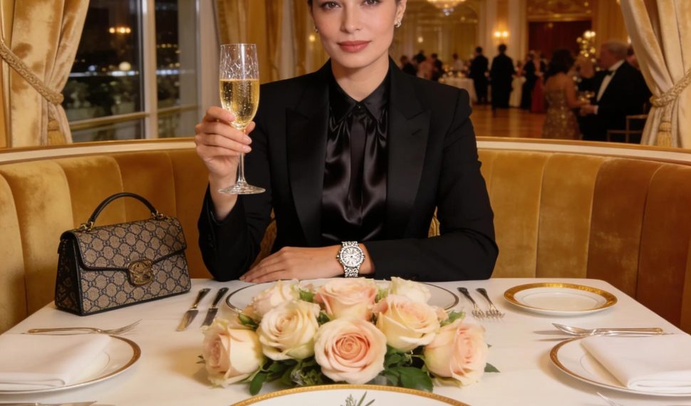 Luxurious lifestyle scene of a high-net-worth individual enjoying exclusive experiences in a lavish setting